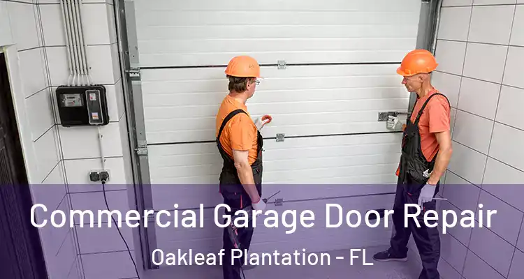 Commercial Garage Door Repair Oakleaf Plantation - FL