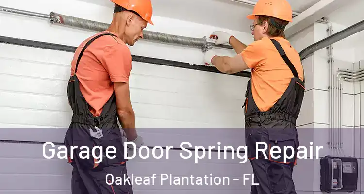 Garage Door Spring Repair Oakleaf Plantation - FL