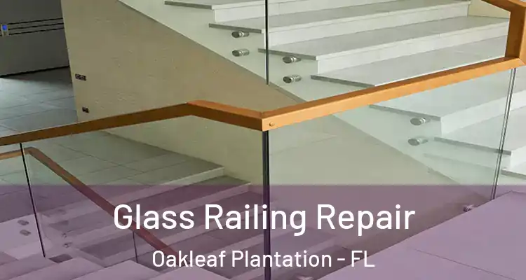  Glass Railing Repair Oakleaf Plantation - FL