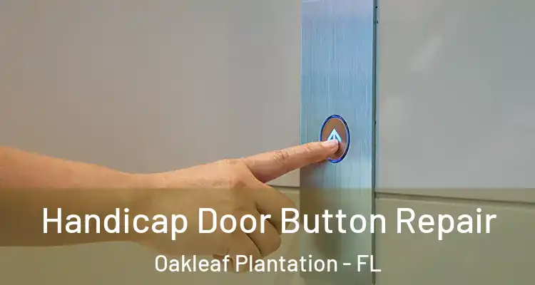 Handicap Door Button Repair Oakleaf Plantation - FL