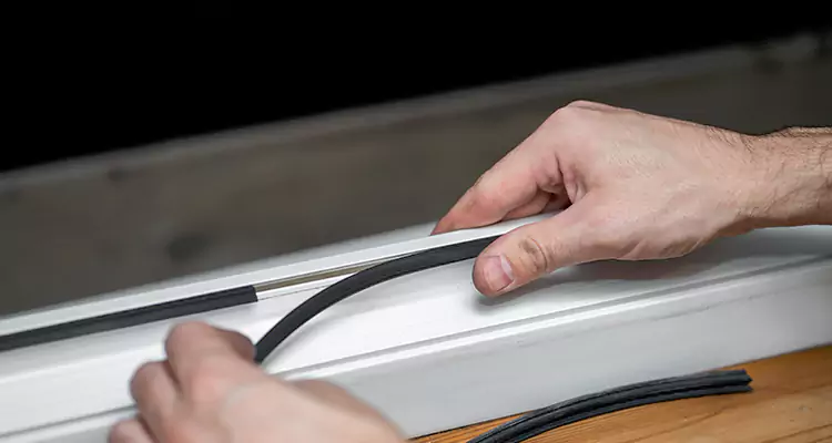 Garage Door Bottom Seal Repair in Oakleaf Plantation, FL