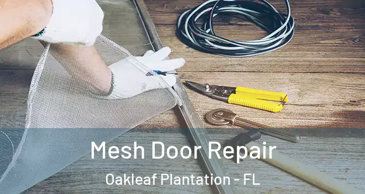 Mesh Door Repair Oakleaf Plantation - FL