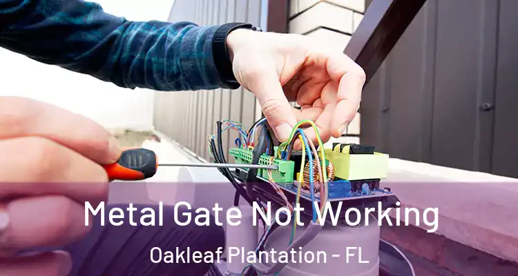 Metal Gate Not Working Oakleaf Plantation - FL