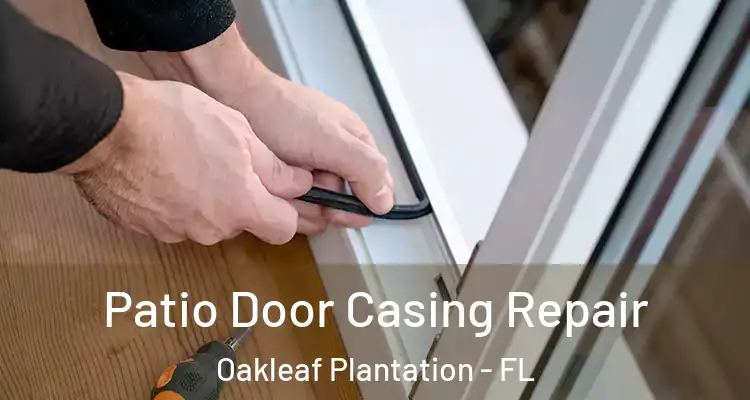 Patio Door Casing Repair Oakleaf Plantation - FL