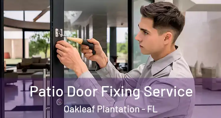 Patio Door Fixing Service Oakleaf Plantation - FL