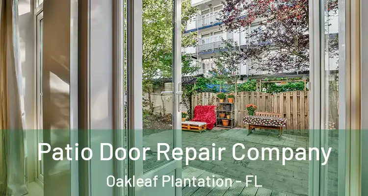 Patio Door Repair Company Oakleaf Plantation - FL