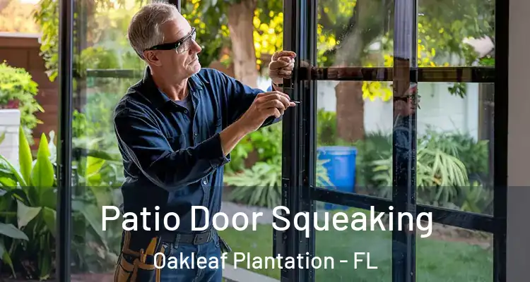 Patio Door Squeaking Oakleaf Plantation - FL