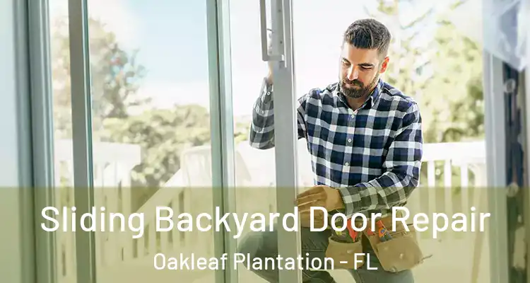Sliding Backyard Door Repair Oakleaf Plantation - FL