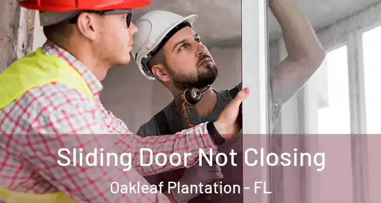 Sliding Door Not Closing Oakleaf Plantation - FL