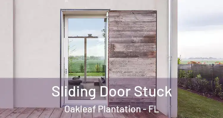 Sliding Door Stuck Oakleaf Plantation - FL