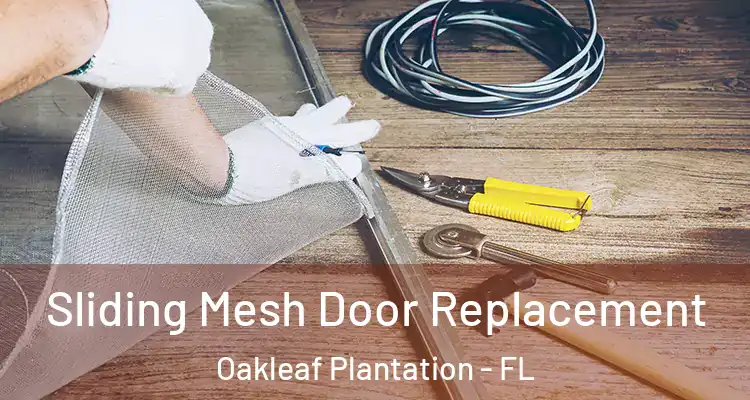 Sliding Mesh Door Replacement Oakleaf Plantation - FL