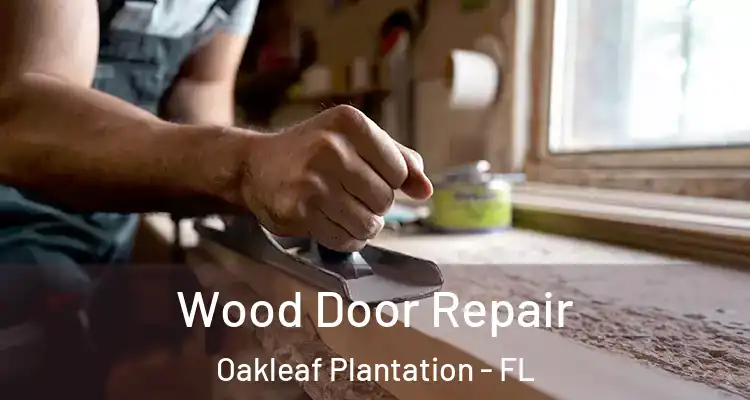 Wood Door Repair Oakleaf Plantation - FL